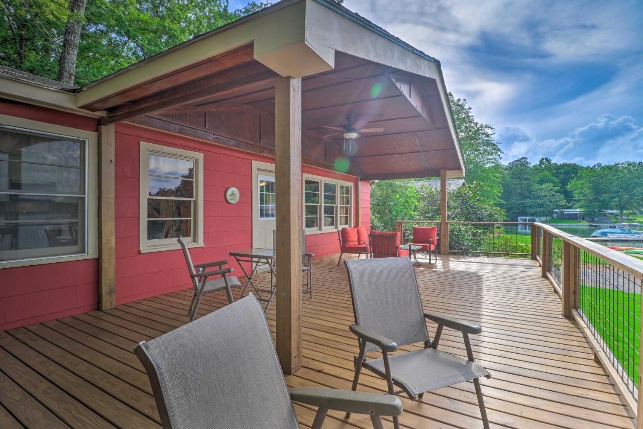 Waterfront Lake Martin Home With Grill And Beach! Eclectic Extérieur photo