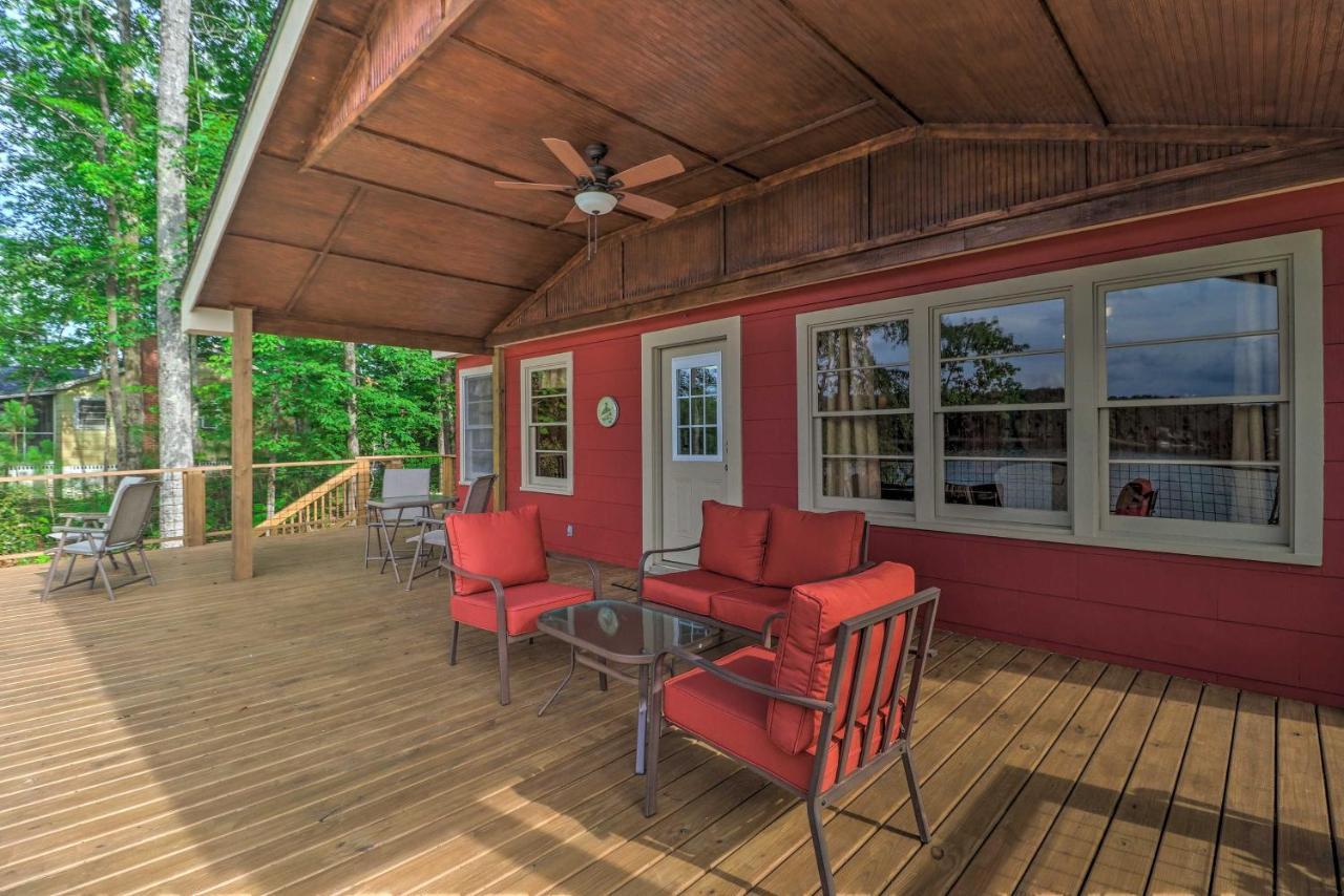 Waterfront Lake Martin Home With Grill And Beach! Eclectic Extérieur photo